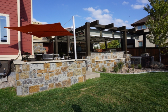 backyard transformation in lowry, co