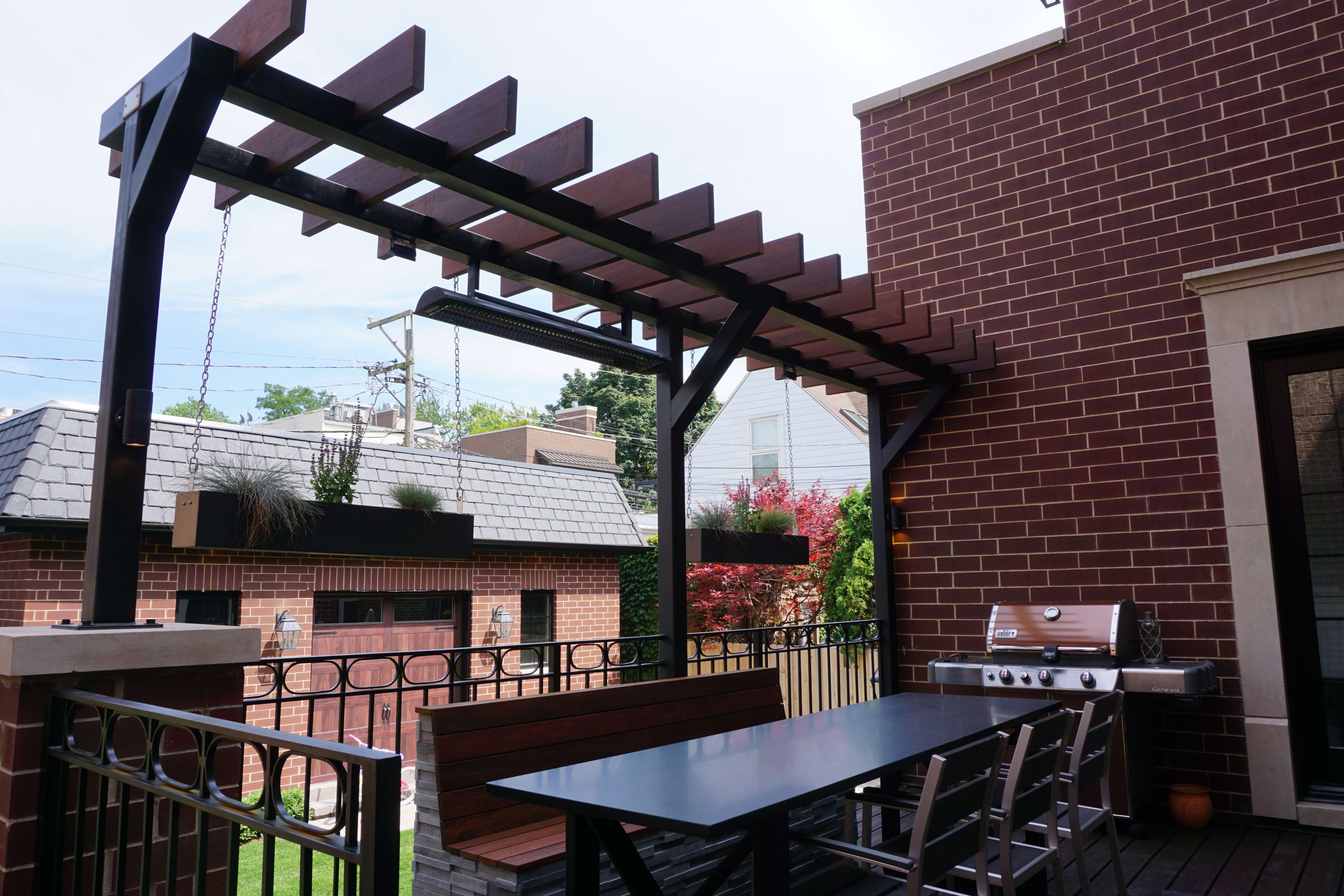 Table With Awning Table With Awning