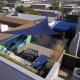 Rooftop Deck Canopy Mural Rino Denver CO