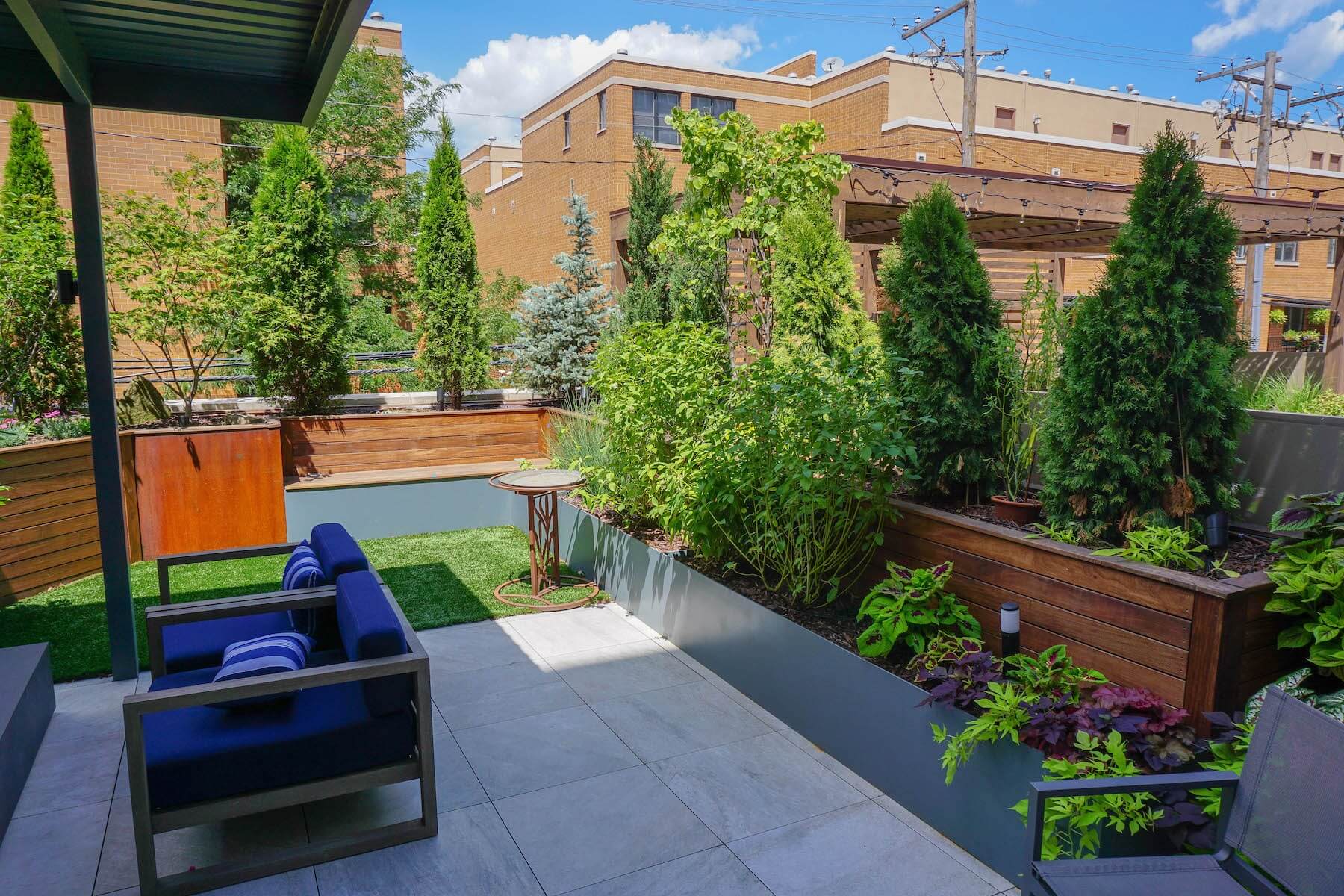 Built-In Planters Built-In Planters