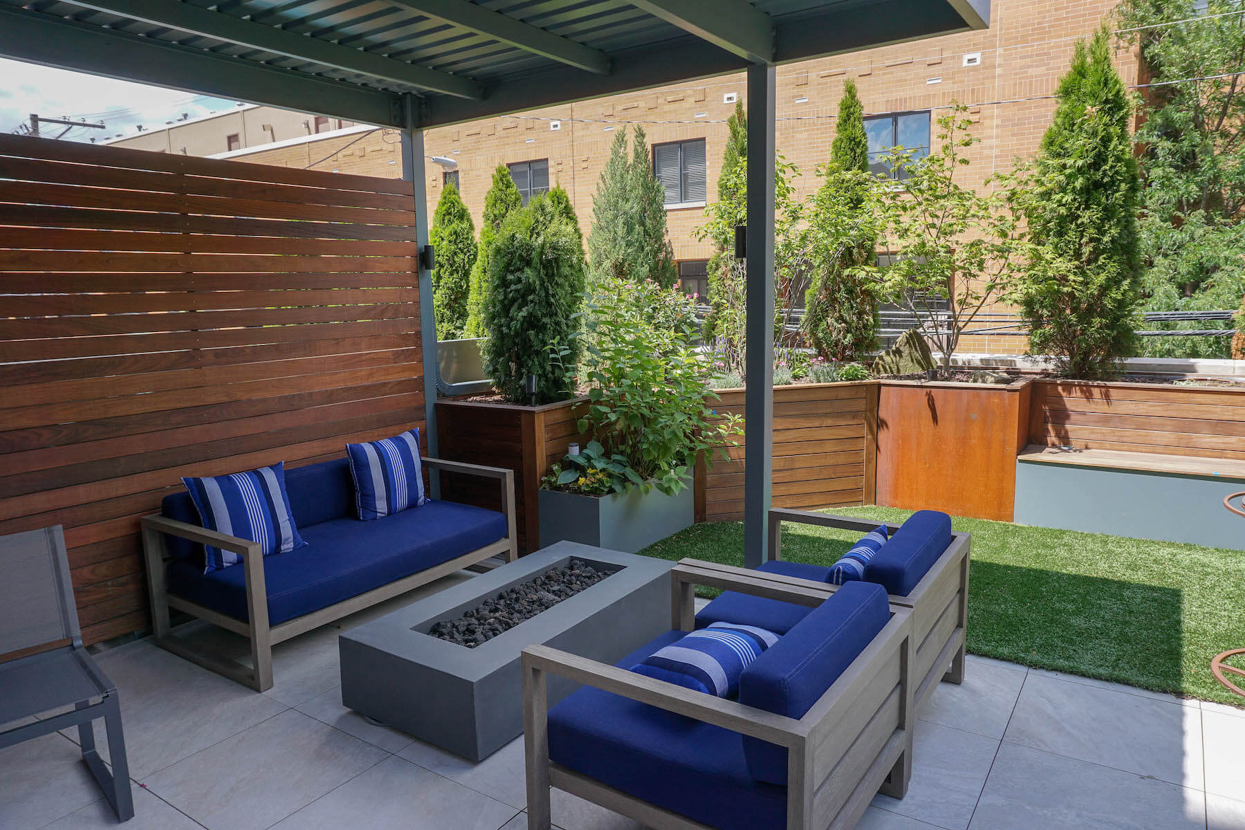 Custom Furniture and Fire Pit Custom Furniture and Fire Pit