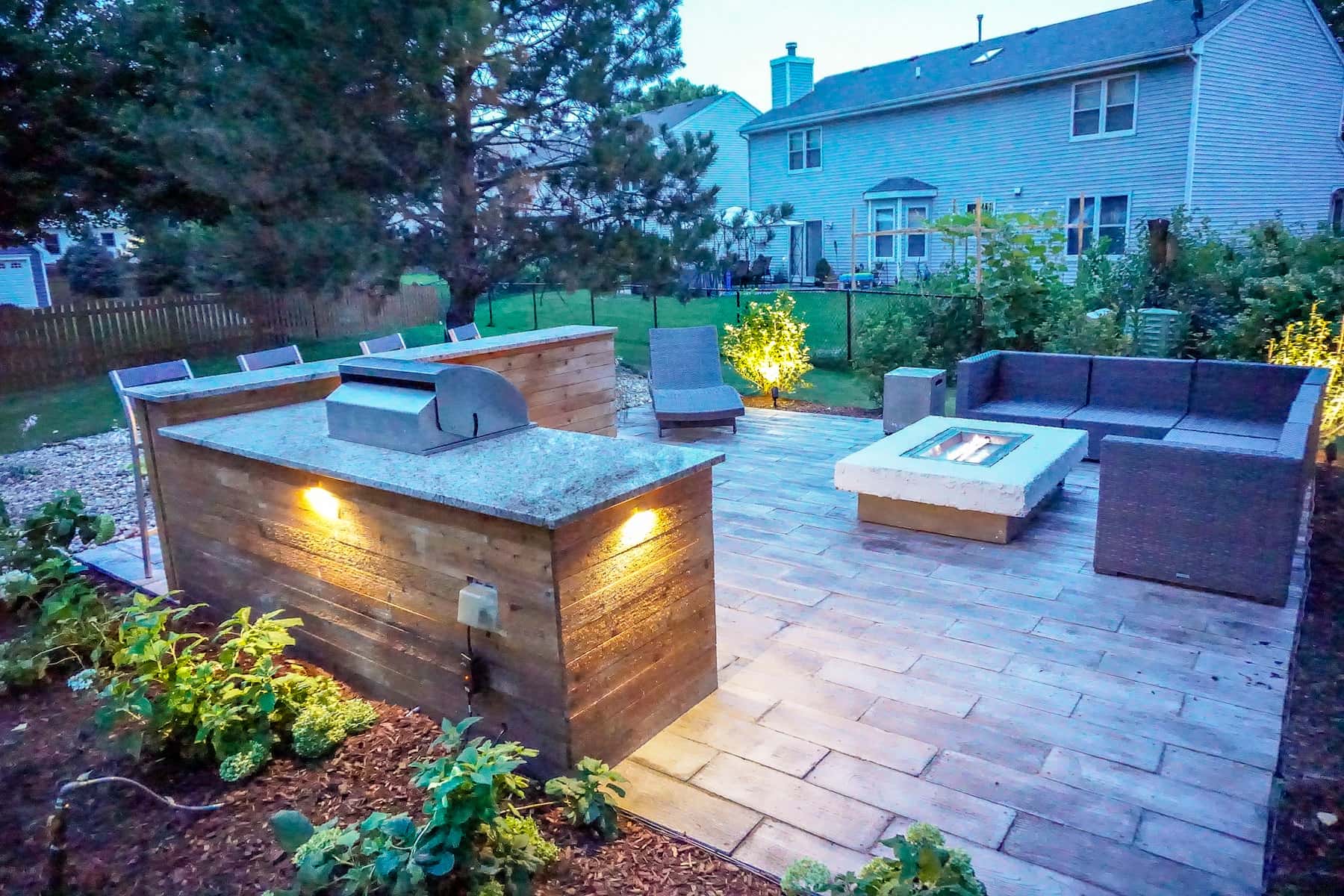 Paver Patio and Fire Pit Denver CO