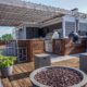 Rooftop Deck With Pergola Denver CO