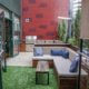 Built-In Furniture Rooftop Deck Outdoor Kitchen Downtown Denver