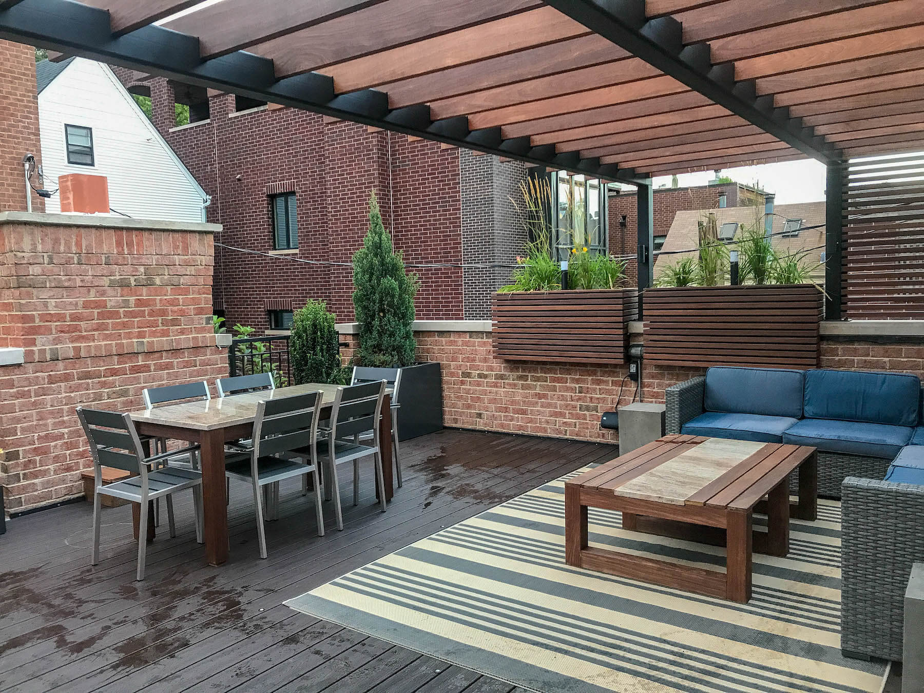 Custom Furniture, Pergola, Planters Denver CO