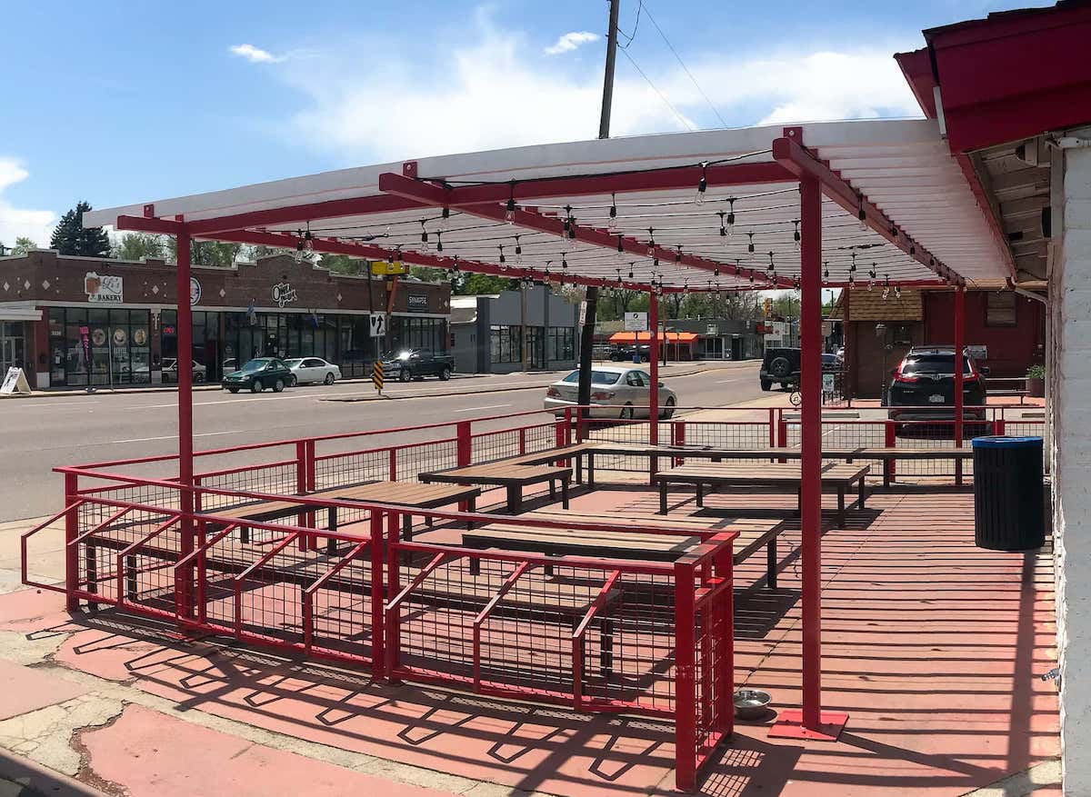 Pergola Bike Racks Outdoor Seating Area Pergola Bike Racks Outdoor Seating Area East Denver CO