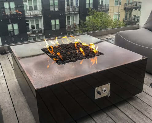 Fire Pit Rooftop Deck LoHi Denver, CO