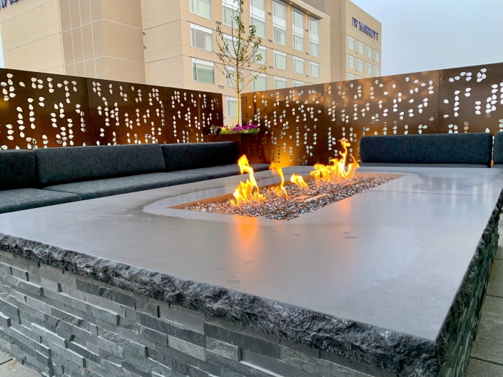 fire pit in cherry creek