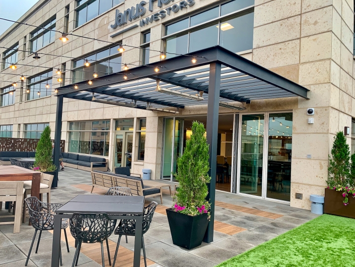 Pergola & rooftop patio in Cherry Creek