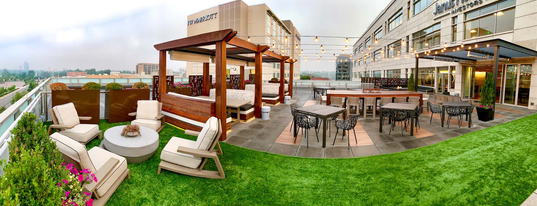Rooftop Pergola Patio Furniture Rooftop Pergola Patio Furniture Cherry Creek Denver CO
