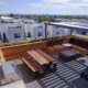 Roof Deck Planters Outdoor furniture Pergola Sloans Lake Denver CO Roof Deck and Garden
