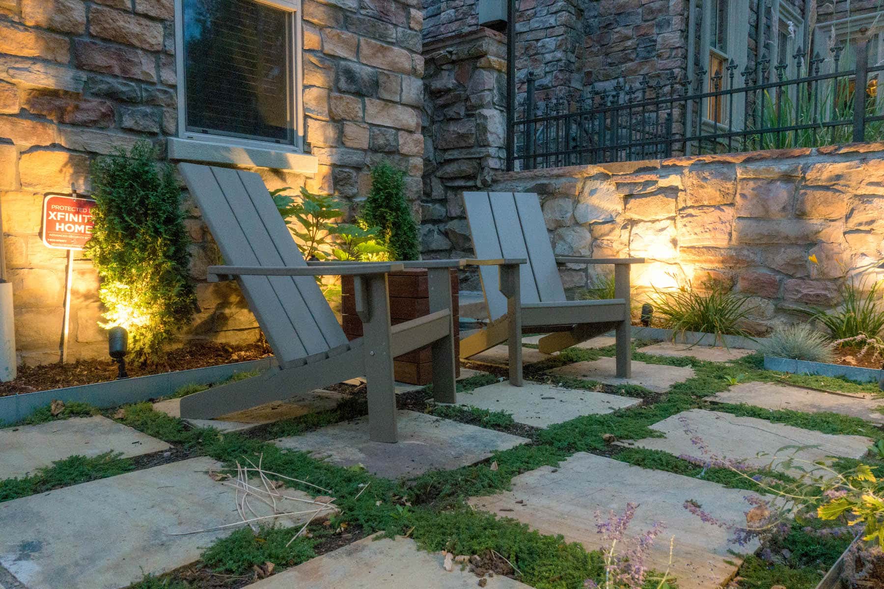 outdoor furniture paver patio roof deck and garden denver Landscape Pergola Outdoor Dining Water Feature Patio Rooftop Deck LoHi Denver CO