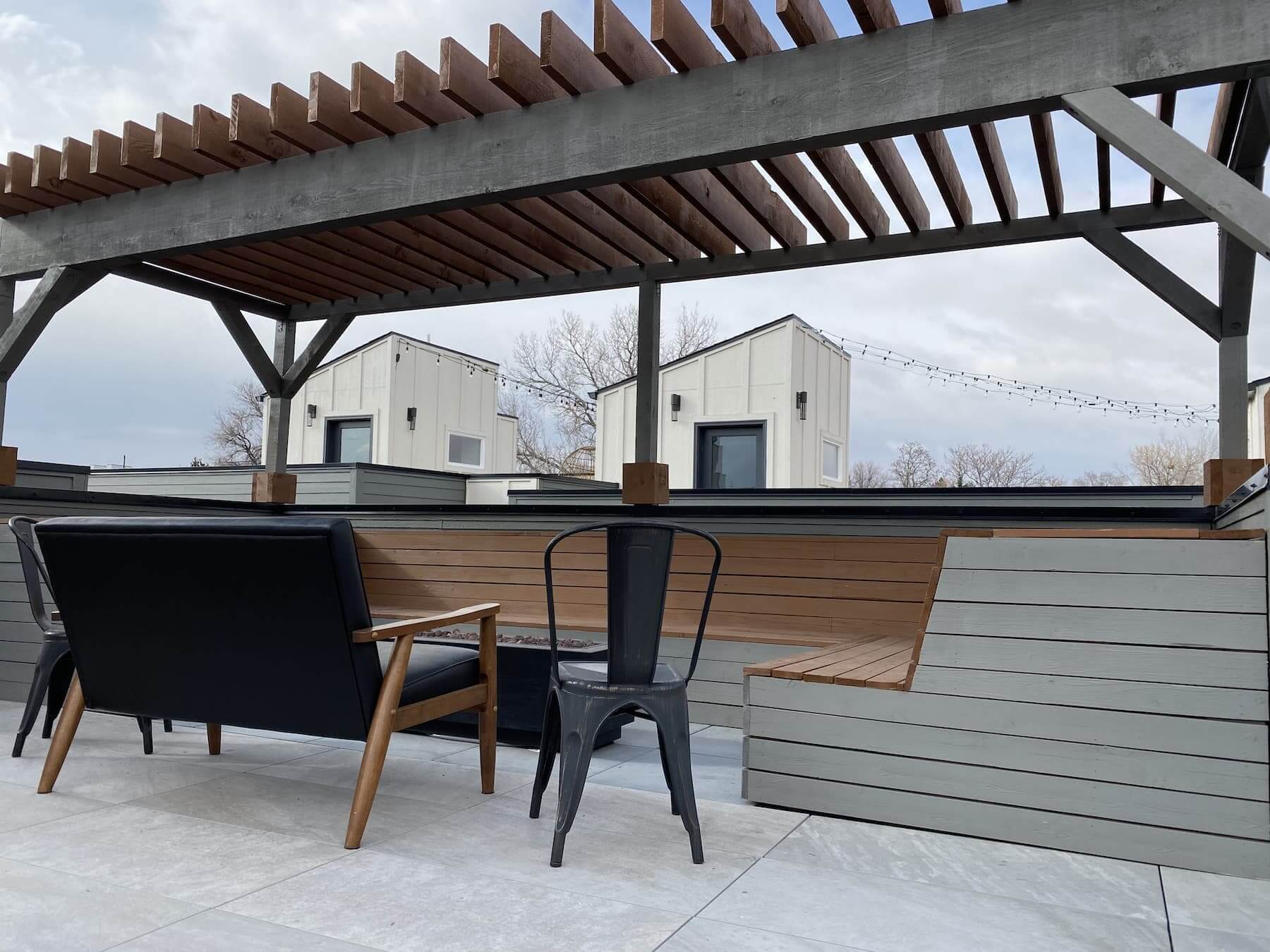 Wooden Pergola Custom Furniture Sloan's Lake Denver