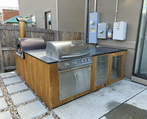 Outdoor Kitchen Pizza Oven City Park Denver