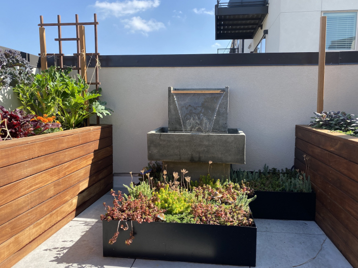 Sheer Water Feature Sheer Water Feature Landscaping Denver Co