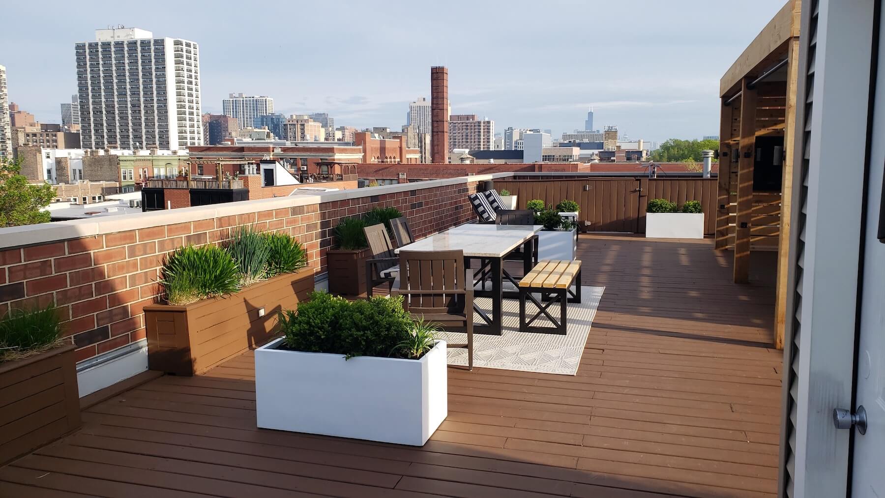 Rooftop Dining Area Rooftop Dining Area Denver CO
