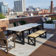 Rooftop Dining Table Granite Denver Co