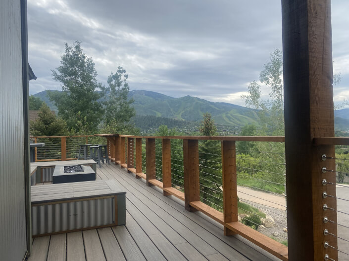 deck remodel and mountains steamboat springs co