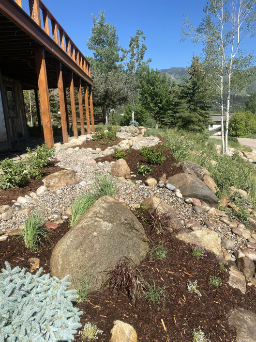 landscaping and boulders steamboat springs co