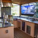 custom outdoor kitchen