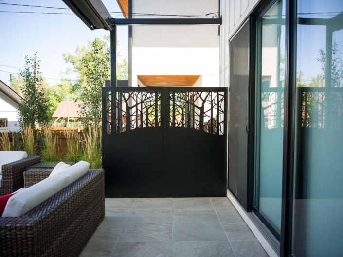 Laser cut privacy screening sloan's lake denver
