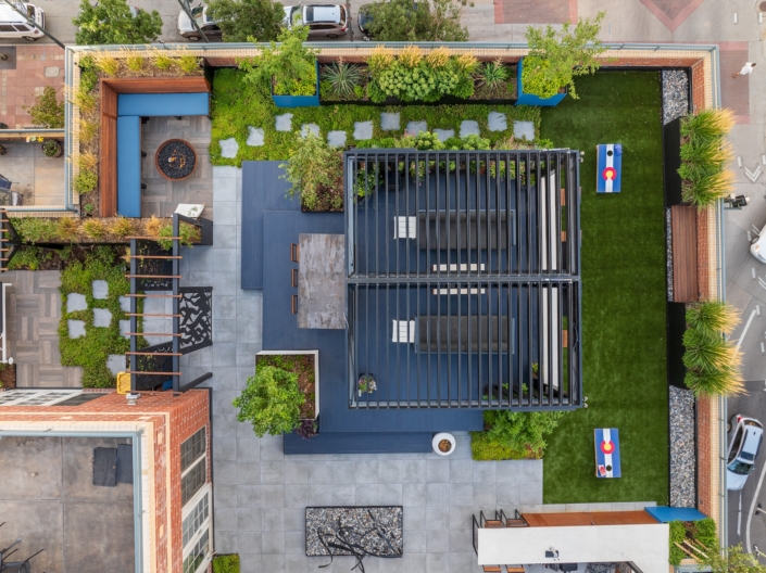 Aerial Rooftop Denver