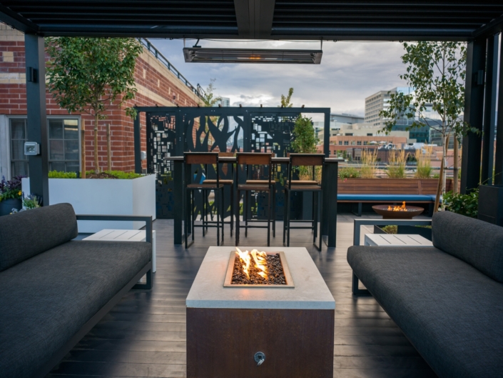Dual Fire Pits Denver