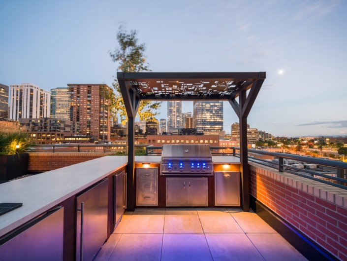 Outdoor kitchen bar denver