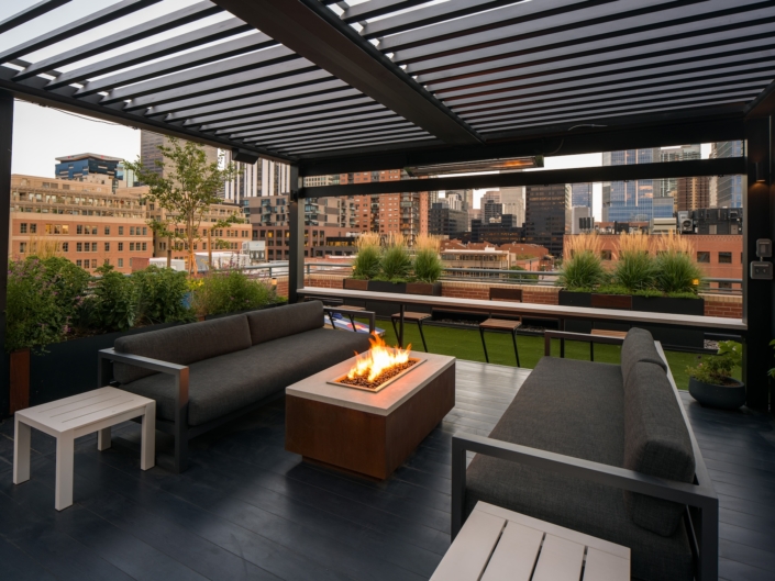 Roof Deck Skyline Denver
