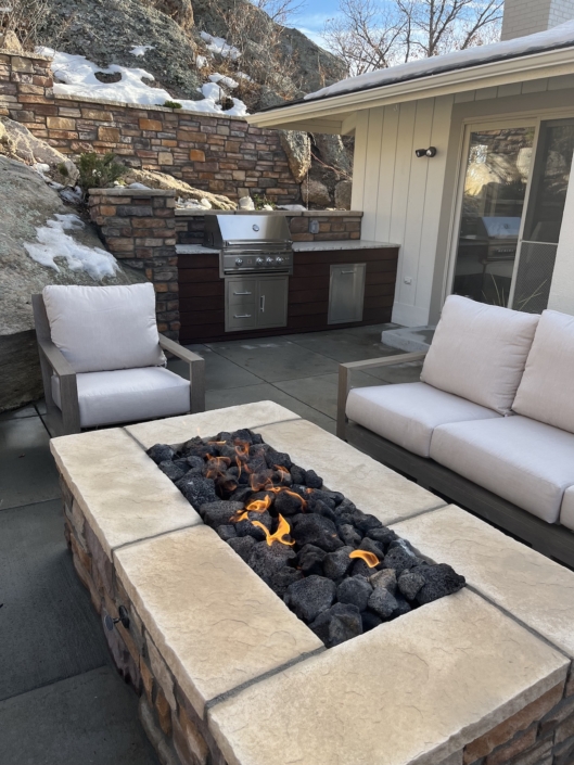 Custom Fire Table custom burner castle rock colorado