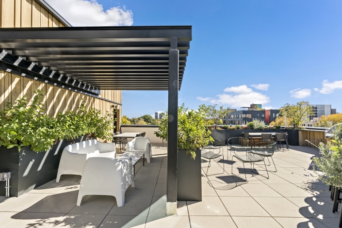 Steel Frame Pergola downtown denver co