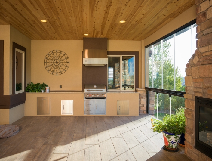 four season outdoor kitchen parker co