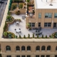 paver roof deck planters in downtown denver