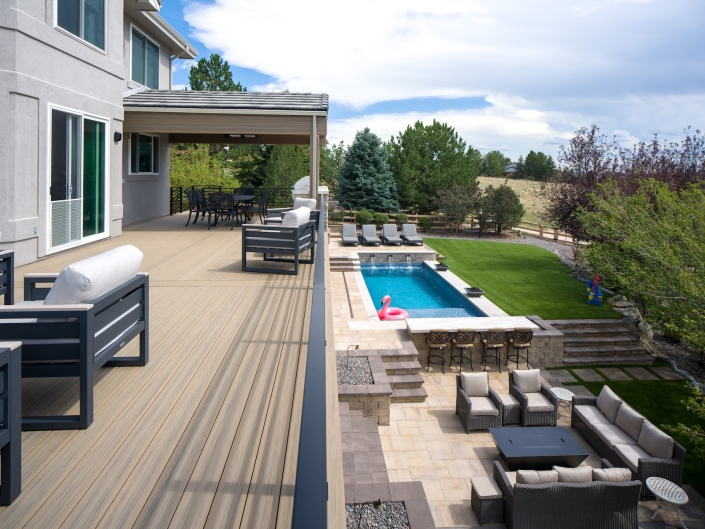 second story deck in centennial, co